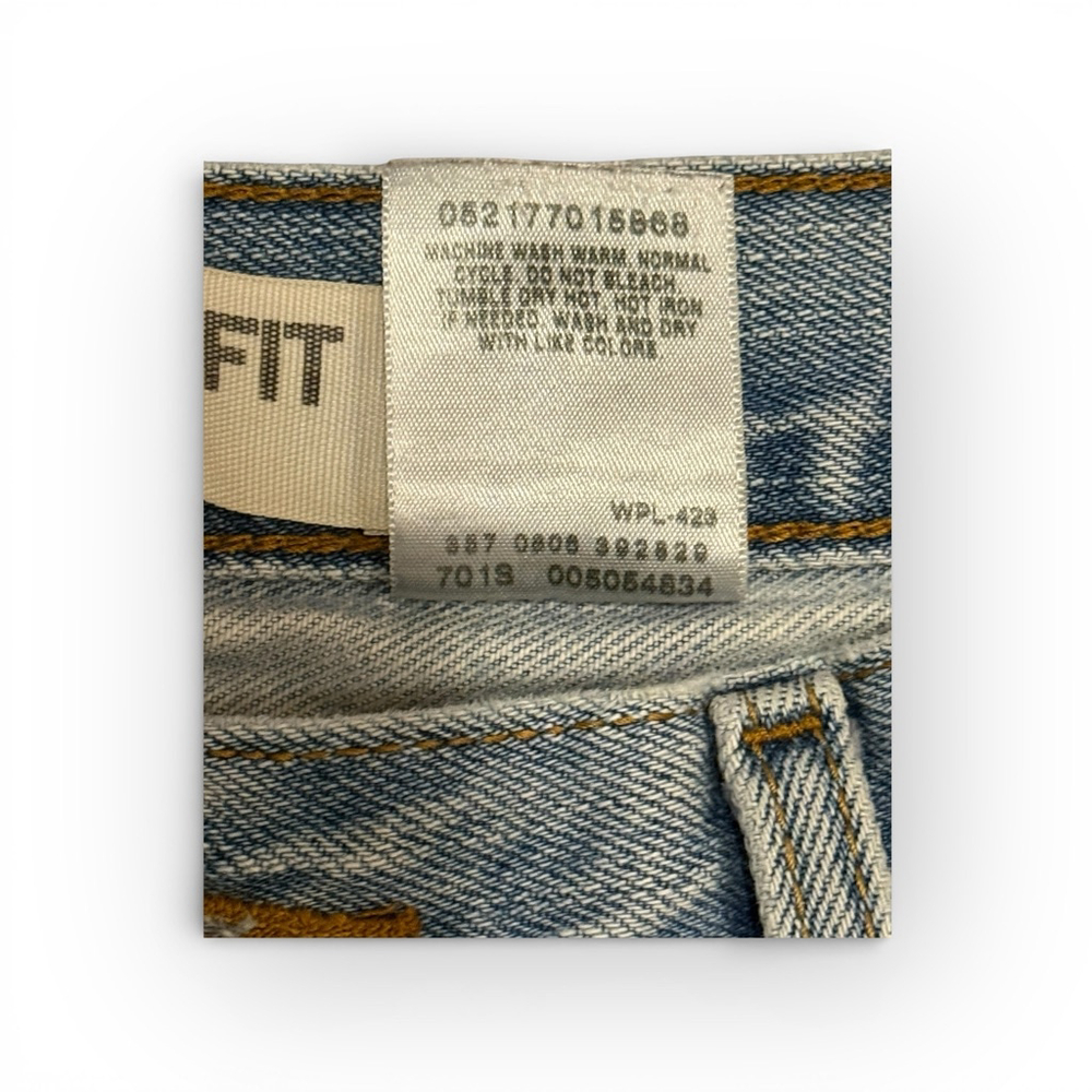 Vtg Y2K Levi’s 505 Regular Fit Straight Leg Light Wash Jeans Men’s Sz 36x32 - Picture 4 of 10